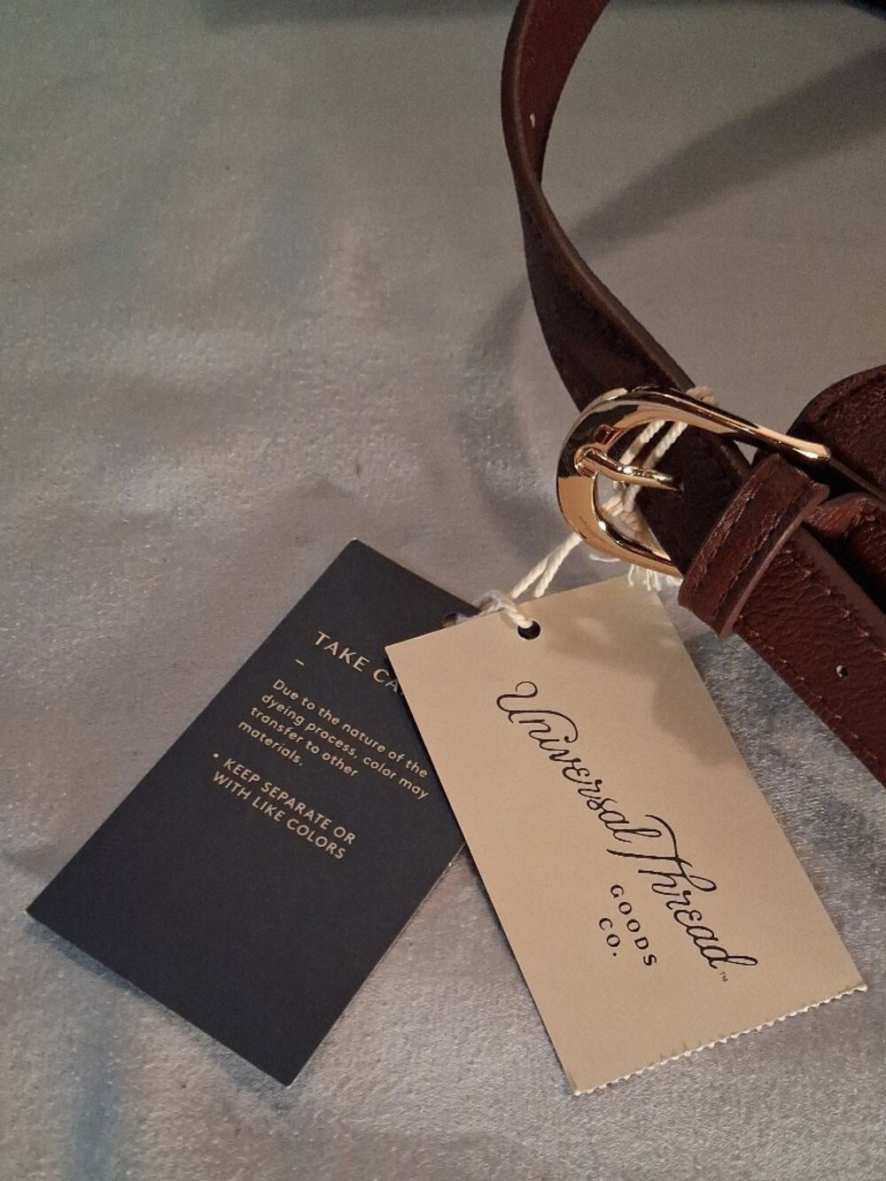 Brand New with Tags (NWT) - Universal Thread Faux Suede Brown Hobo Purse - Picture 5 of 8